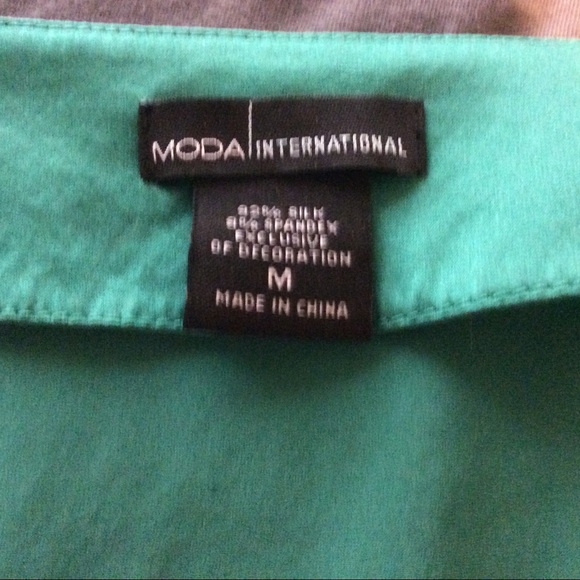 Moda International Silk Top by VS - Picture 3 of 4